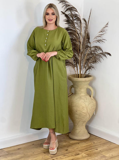 Robe En Lin Premier Choix.